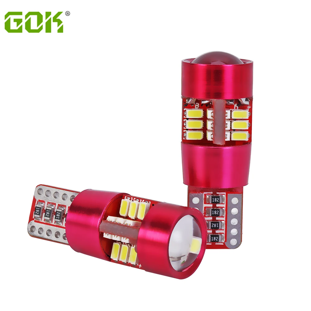 50 x T10 Car LED W5W LED Canbus t10 27led 3014 SMD 12v Car Styling Side Marker Width Parking Bulb Clearance light Universal
50 x T10 Car LED W5W LED Canbus t10 27led 3014 SMD 12v Car Styling Side Marker Width Parking Bulb Clearance light Universal