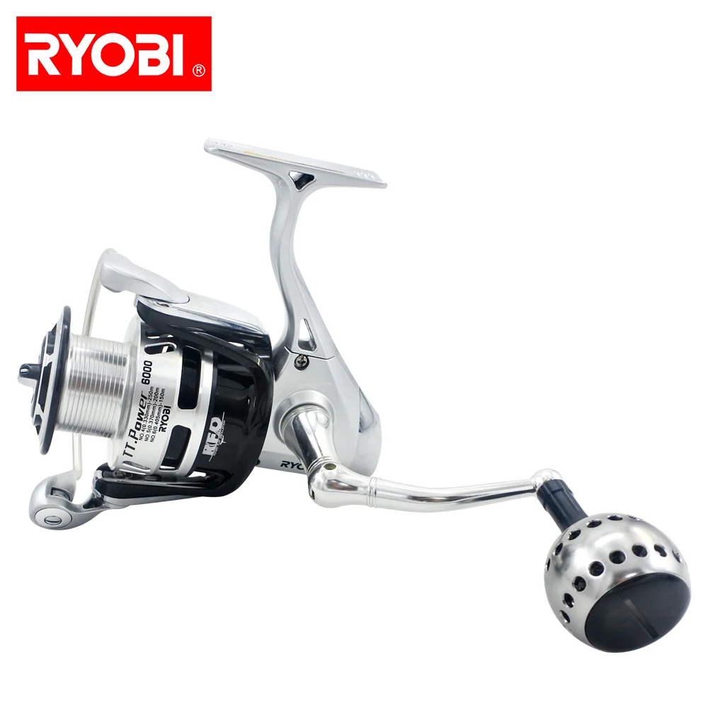 RYOBI TT. power 8000 6000 супер мощность ful 5 0: 1 6 + 1BB Полный металлический Спиннинг