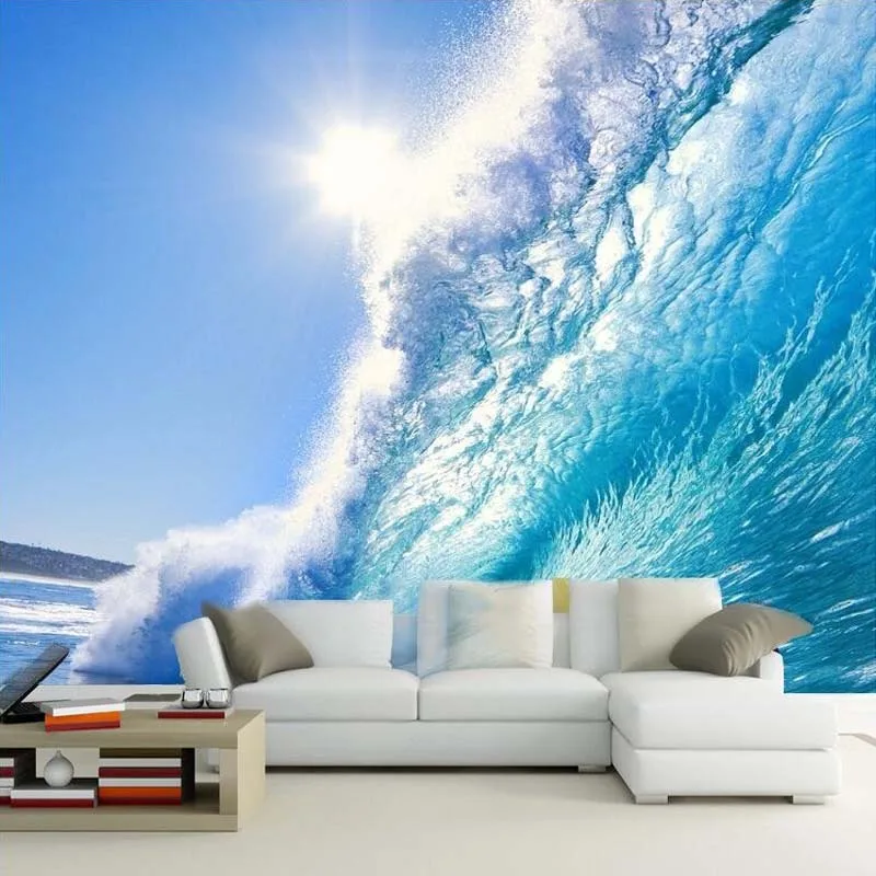 Custom 3D Wall Mural Wallpaper Living Room Sofa TV Backdrop Roll Wave 3D Papel De Parede Wallcoverings Home Decor Papier Peint
Custom 3D Wall Mural Wallpaper Living Room Sofa TV Backdrop Roll Wave 3D Papel De Parede Wallcoverings Home Decor Papier Peint