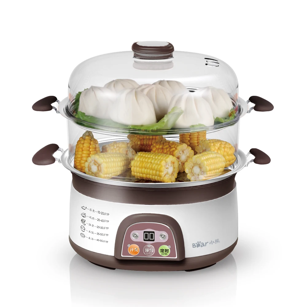 Bear 6-8L многофункциональная электрическая Пароварка для пищевых продуктов, Кухонная техника, пароварка
Bear 6-8L многофункциональная электрическая Пароварка для пищевых продуктов, Кухонная техника, пароварка