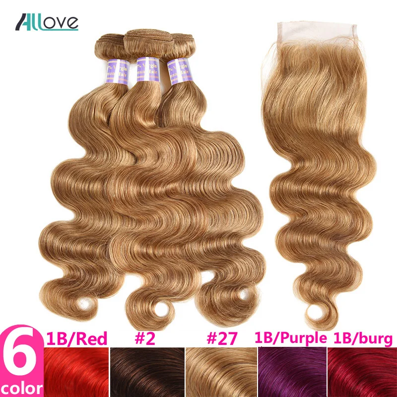 Allove Honey Blonde Body Wave Bundles with Closure Ombre Malaysian Hair Bundles with Closure Non Remy 3 Bundles with Closure
Allove Honey Blonde Body Wave Bundles with Closure Ombre Malaysian Hair Bundles with Closure Non Remy 3 Bundles with Closure