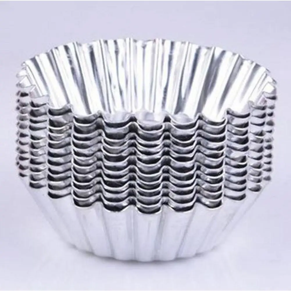 HobbyLane 100pcs/lot Disposable Aluminum Foil Baking Egg Tart Pan Cupcake Case Plate Mold Tin Egg Tart Mold Cake Tools
HobbyLane 100pcs/lot Disposable Aluminum Foil Baking Egg Tart Pan Cupcake Case Plate Mold Tin Egg Tart Mold Cake Tools