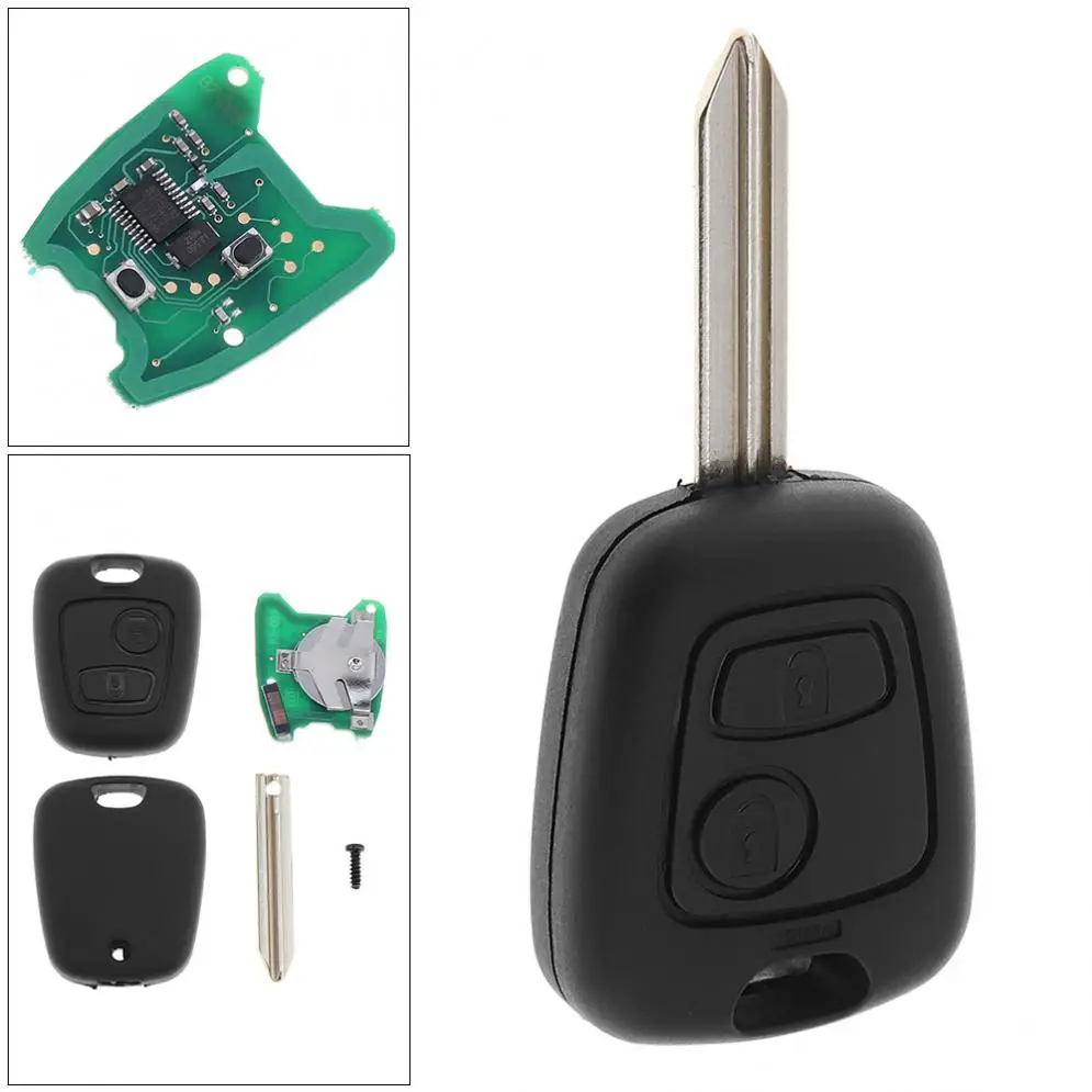2 Buttons Keyless Uncut Flip Remote Key Fob with ID46 Chip for Citroen Saxo Picasso Xsara Berlingo SX9
2 Buttons Keyless Uncut Flip Remote Key Fob with ID46 Chip for Citroen Saxo Picasso Xsara Berlingo SX9