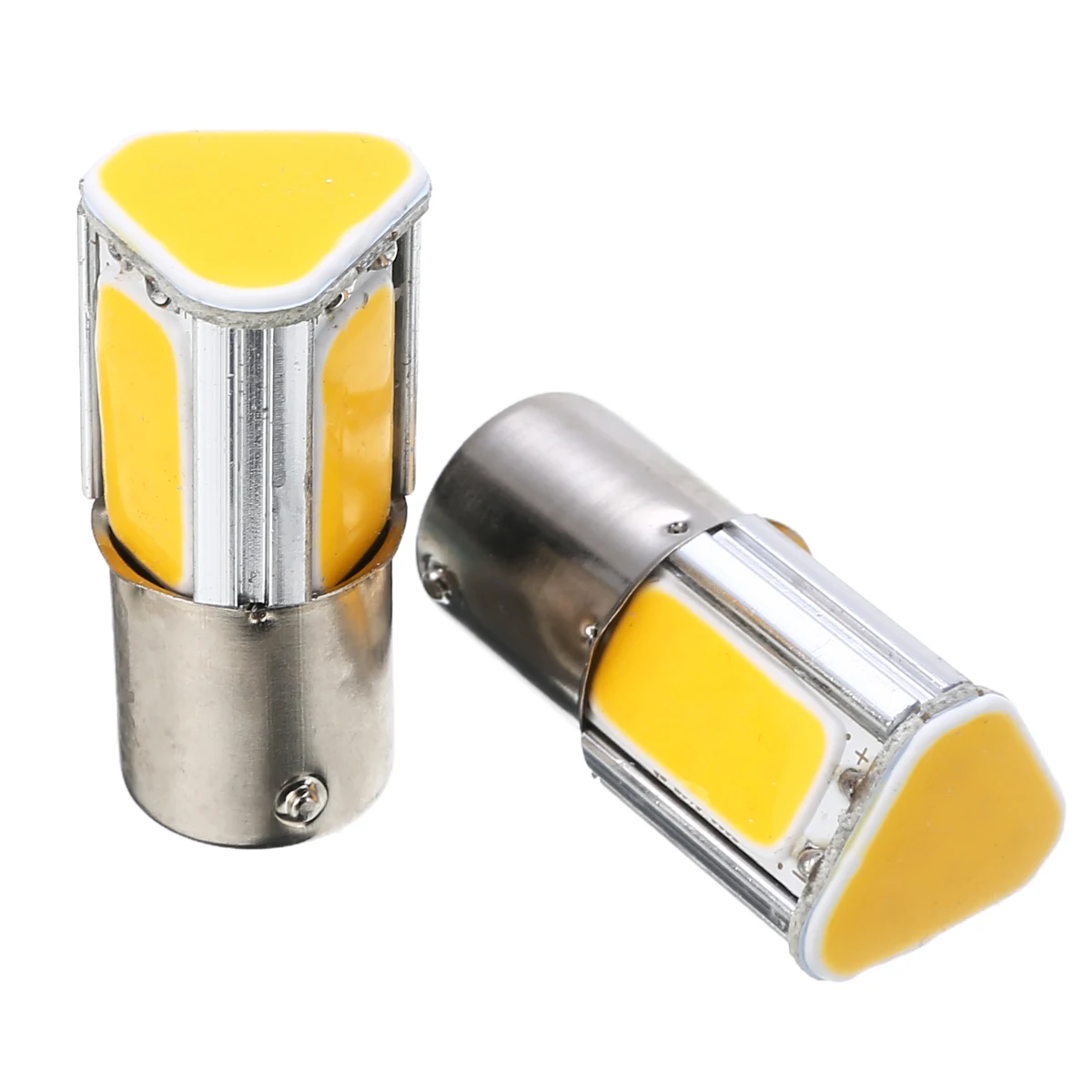 2pcs 12V BA15S 1156 4 COB LED 3500K Amber Yellow Car Turn Signal Light Rear Signal Lamp Bulb
2pcs 12V BA15S 1156 4 COB LED 3500K Amber Yellow Car Turn Signal Light Rear Signal Lamp Bulb