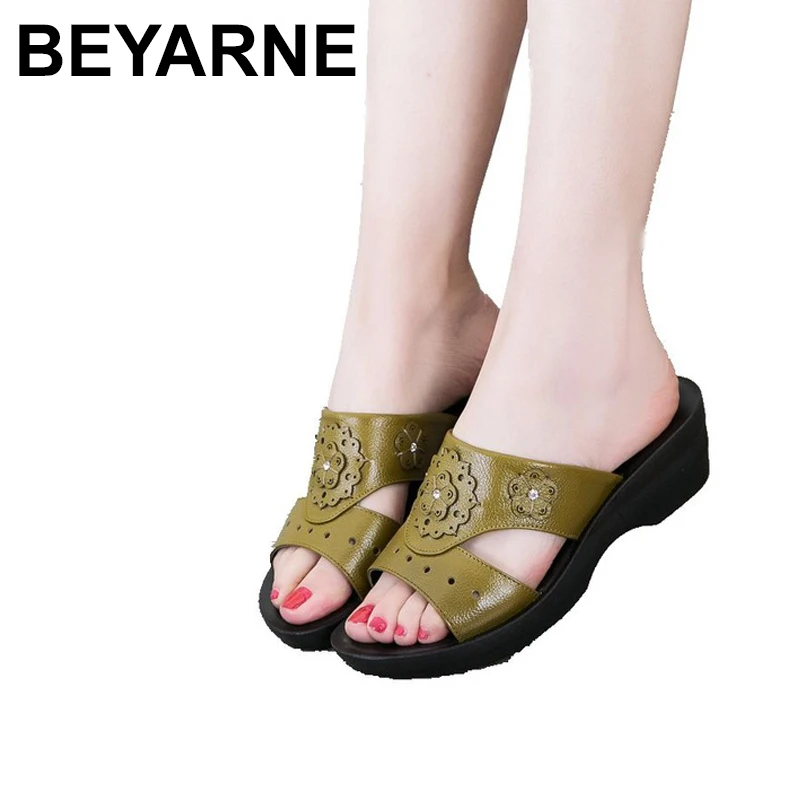 BEYARNESummer/кожаные модные женские шлепанцы; Женские повседневные шлепанцы на толстой подошве; Женские шлепанцы на мягкой подошве; 144
BEYARNESummer/кожаные модные женские шлепанцы; Женские повседневные шлепанцы на толстой подошве; Женские шлепанцы на мягкой подошве; 144