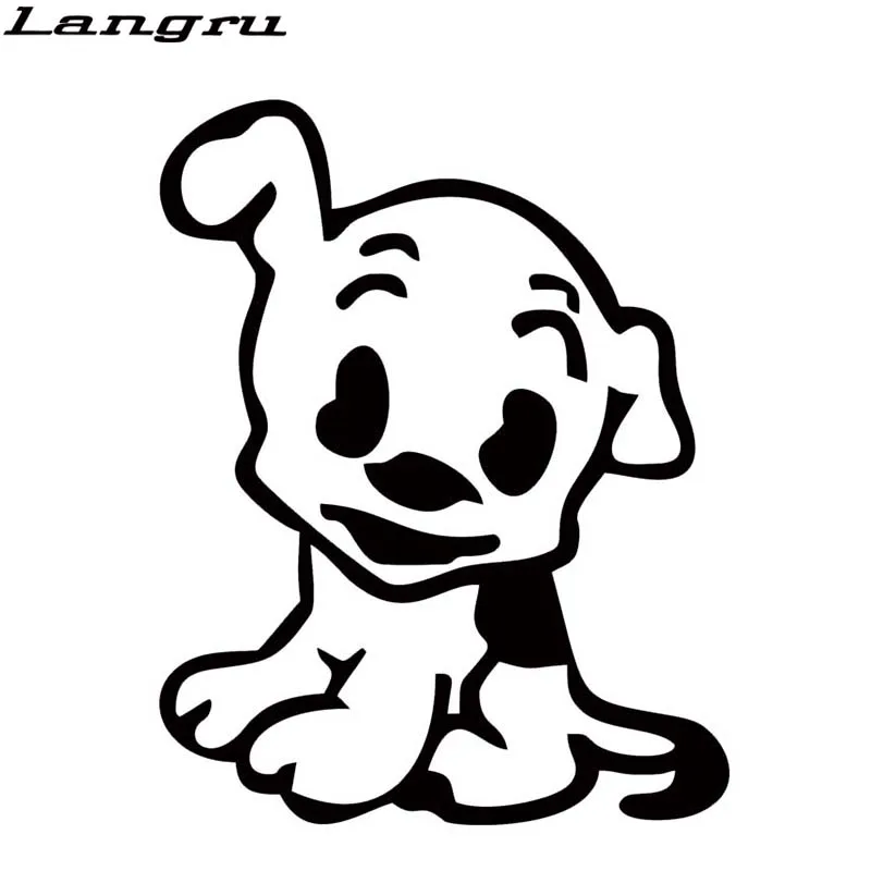 Langru автомобильный Стайлинг, Забавный милый привлекательный щенок, автомобильная наклейка, Виниловая наклейка, окно, декоративный бампер, автомобиль Jdm
Langru автомобильный Стайлинг, Забавный милый привлекательный щенок, автомобильная наклейка, Виниловая наклейка, окно, декоративный бампер, автомобиль Jdm