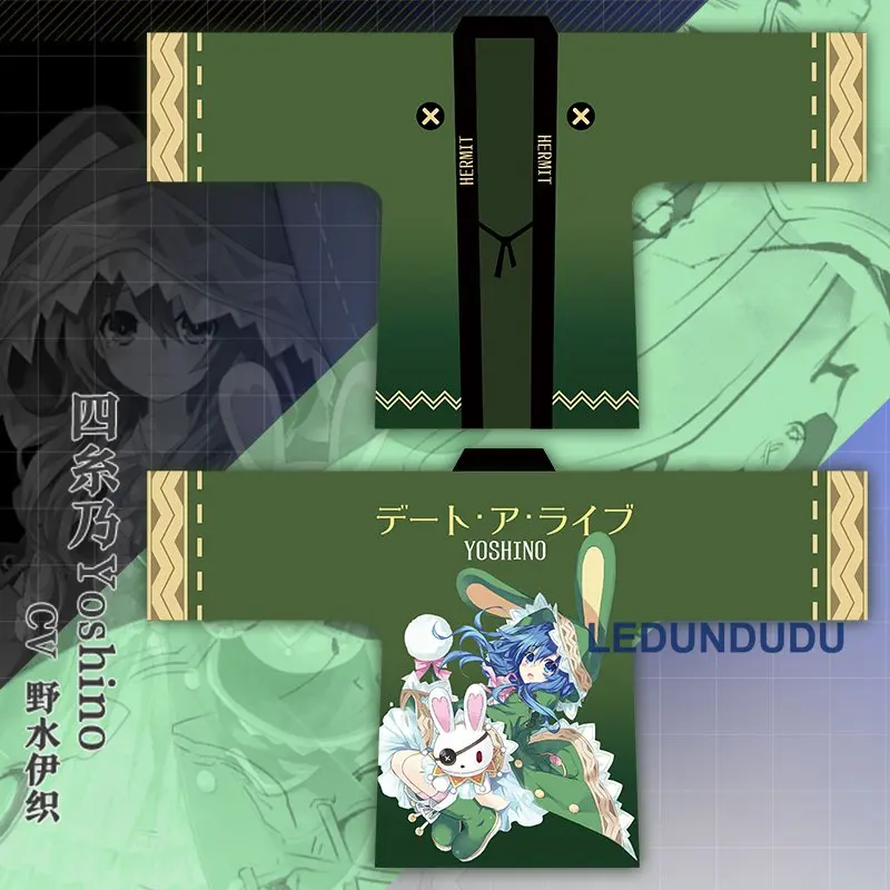 Anime DATE A LIVE Cosplay Chiffon Coat Tokisaki Kurumi Bathrobes Pajamas Yoshino Cloaks Itsuka Kotori Unisex Yukata Cos Costumes
Anime DATE A LIVE Cosplay Chiffon Coat Tokisaki Kurumi Bathrobes Pajamas Yoshino Cloaks Itsuka Kotori Unisex Yukata Cos Costumes
