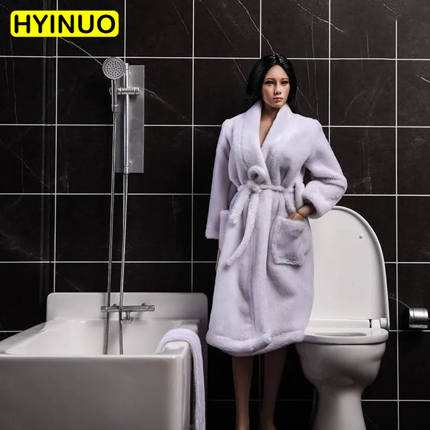1:6 Scale 18XG12 Sexy Bathrobe Women Three-piece Bathrobe Model Figure Fit For 12" Body Action Figures Doll Accessorie
1:6 Scale 18XG12 Sexy Bathrobe Women Three-piece Bathrobe Model Figure Fit For 12" Body Action Figures Doll Accessorie