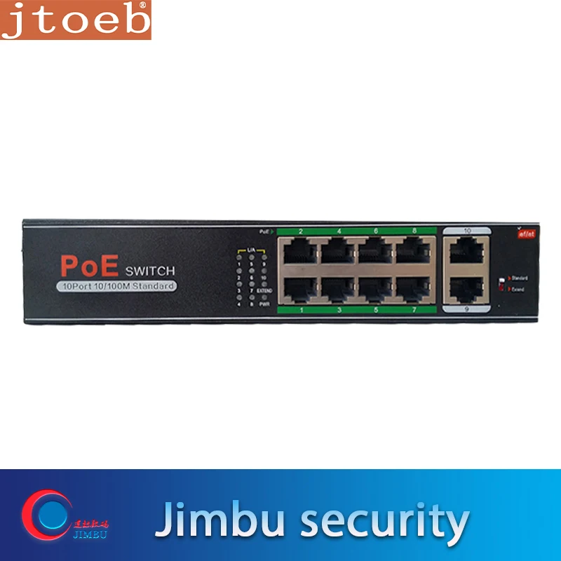 Коммутатор Jtoeb H1108PL, 10 портов, 100 Мбит/с, PoE, общая мощность 120 Вт, 1-8 портов, порт sup, POE по стандарту IEEE802.3af/at
Коммутатор Jtoeb H1108PL, 10 портов, 100 Мбит/с, PoE, общая мощность 120 Вт, 1-8 портов, порт sup, POE по стандарту IEEE802.3af/at