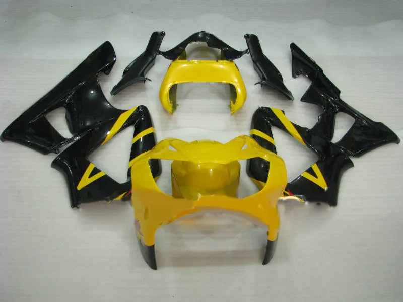 

black yellow Fairing kit for HD CBR900RR 00 01 CBR900 929 CBR900RR 2000 2001 Injection mold Fairings set