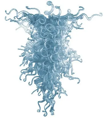100% Mouth Blown Borosilicate Murano Glass Art Home Decorations Dale Chihuly Style Hand Blown Glass Blue Chandelier
100% Mouth Blown Borosilicate Murano Glass Art Home Decorations Dale Chihuly Style Hand Blown Glass Blue Chandelier