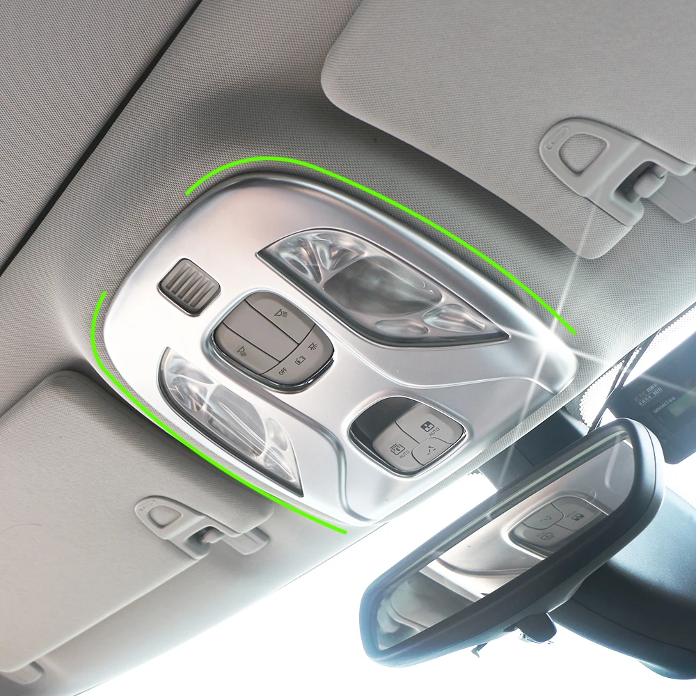 ABS Chrome Car Interior Reading Lights Protection Cover Reading Light Trim Sticker Fit for Jeep Compass 2017 2018 2019 2020
ABS Chrome Car Interior Reading Lights Protection Cover Reading Light Trim Sticker Fit for Jeep Compass 2017 2018 2019 2020