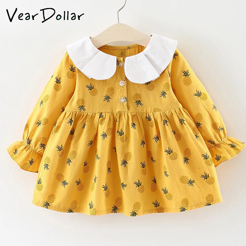 VearDoller Girls Clothes 2018 Autumn New Arrival Sweet Cute Fruit Print Sailpr Collar Patchwork Fold Dress Baby Girls Clothes
VearDoller Girls Clothes 2018 Autumn New Arrival Sweet Cute Fruit Print Sailpr Collar Patchwork Fold Dress Baby Girls Clothes