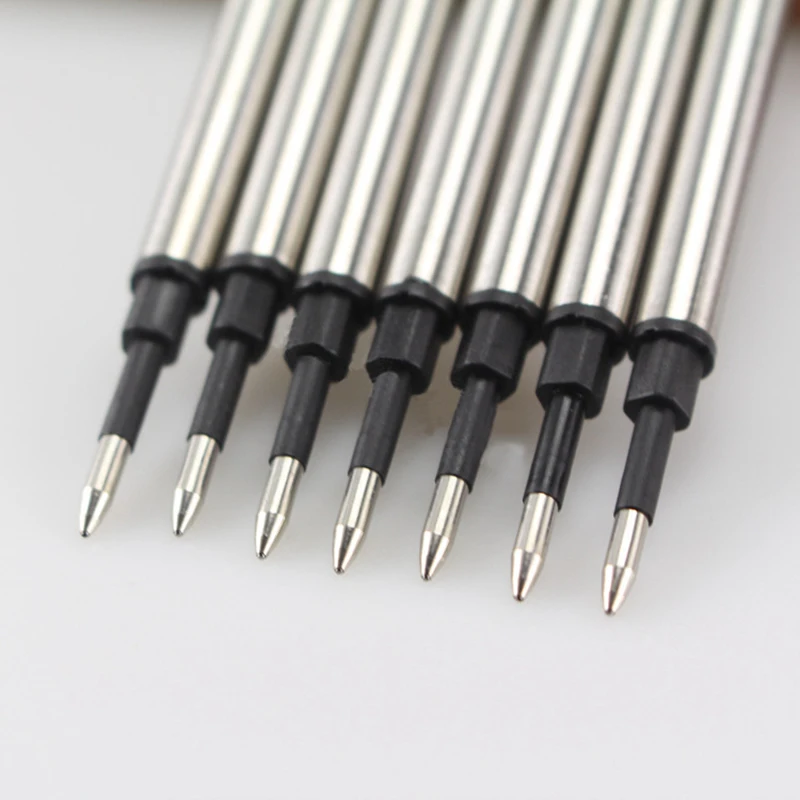 DELVTCH 10Pcs/set High Quality Gel Pen Refills Metal Roller Ball Pen 0.5mm Black Refill Universal Signature Office School
DELVTCH 10Pcs/set High Quality Gel Pen Refills Metal Roller Ball Pen 0.5mm Black Refill Universal Signature Office School