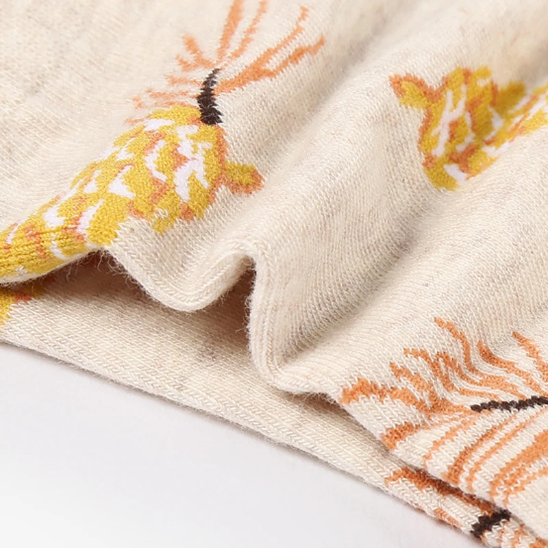 6 Pairs Cute Jacquard/Plants Printing Pattern Art Women Socks Fashion Happy Socks Colorful Wedding Business Meias Funny Socks
6 Pairs Cute Jacquard/Plants Printing Pattern Art Women Socks Fashion Happy Socks Colorful Wedding Business Meias Funny Socks