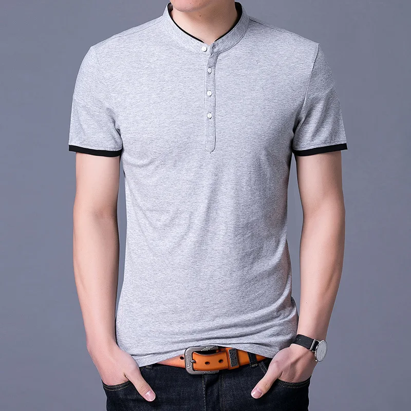 Polo Shirts Casual Men MWC New on-Ironing Classic style Summer Solid color Stand collar Short Sleeve Slim Cotton MOOWNUC Fashion
Polo Shirts Casual Men MWC New on-Ironing Classic style Summer Solid color Stand collar Short Sleeve Slim Cotton MOOWNUC Fashion