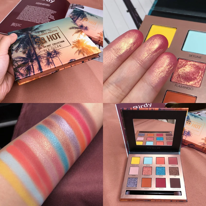Sunset Eyeshadow Pallete Colorful Colors Pigmented Smooth Soft Shimmer Matte Glitter Eyeshadow Palette Metallic Makeup Palette
Sunset Eyeshadow Pallete Colorful Colors Pigmented Smooth Soft Shimmer Matte Glitter Eyeshadow Palette Metallic Makeup Palette