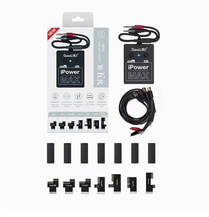 QIANLI Power Supply iPower MAX test Cable for iPhone XS MAX X 8G 8P X 7G 7P 6S 6SP 6G 6P DC Power control Wire test line
QIANLI Power Supply iPower MAX test Cable for iPhone XS MAX X 8G 8P X 7G 7P 6S 6SP 6G 6P DC Power control Wire test line