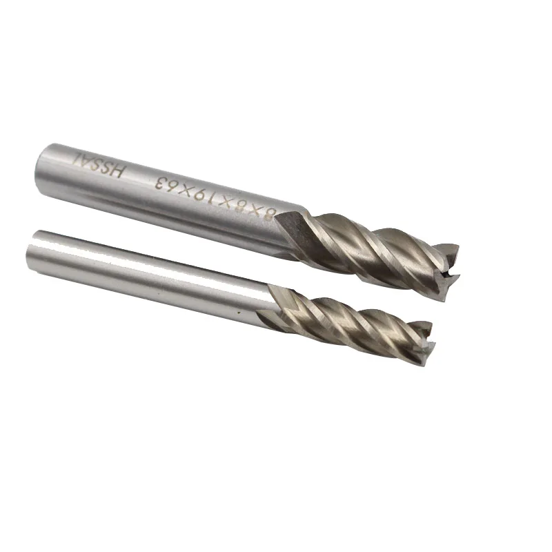 10pcs End Mill HSS 3Flute 2mm 2.5mm 3mm 4mm 5mm 6mm Diameter 4T 2F Blades Straight Shank Mill Cutter Router Bit Tool
10pcs End Mill HSS 3Flute 2mm 2.5mm 3mm 4mm 5mm 6mm Diameter 4T 2F Blades Straight Shank Mill Cutter Router Bit Tool