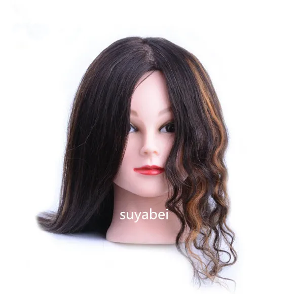 50CM hair length 100% Real natural human hair Training Head Curl Iron Straighten Practice Hairdresser Mannequin Head female head
50CM hair length 100% Real natural human hair Training Head Curl Iron Straighten Practice Hairdresser Mannequin Head female head
