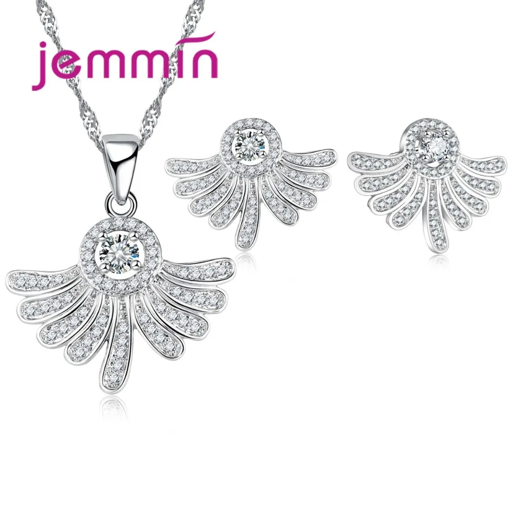 Fine 925 Sterling Silver Jewelry Sets For Wedding Engagement Accessory CZ Crystal Necklaces Drop Earrings Set Femme
Fine 925 Sterling Silver Jewelry Sets For Wedding Engagement Accessory CZ Crystal Necklaces Drop Earrings Set Femme