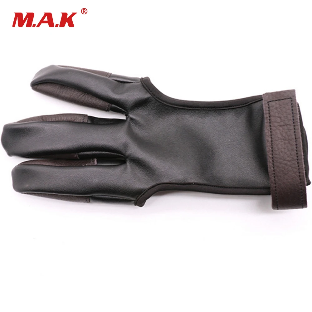 New 3 Finger Protect Glove Black PU Velvet and Cow Leather Archery Glove 20x10x1 cm Glove for Archery Hunting Shooting
New 3 Finger Protect Glove Black PU Velvet and Cow Leather Archery Glove 20x10x1 cm Glove for Archery Hunting Shooting