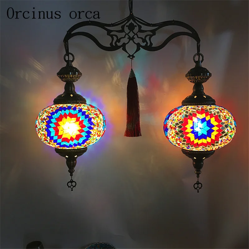 Bohemia ethnic style chandelier restaurant cafe hotel retro exotic Southeast Asia Crystal Chandelier free shipping
Bohemia ethnic style chandelier restaurant cafe hotel retro exotic Southeast Asia Crystal Chandelier free shipping