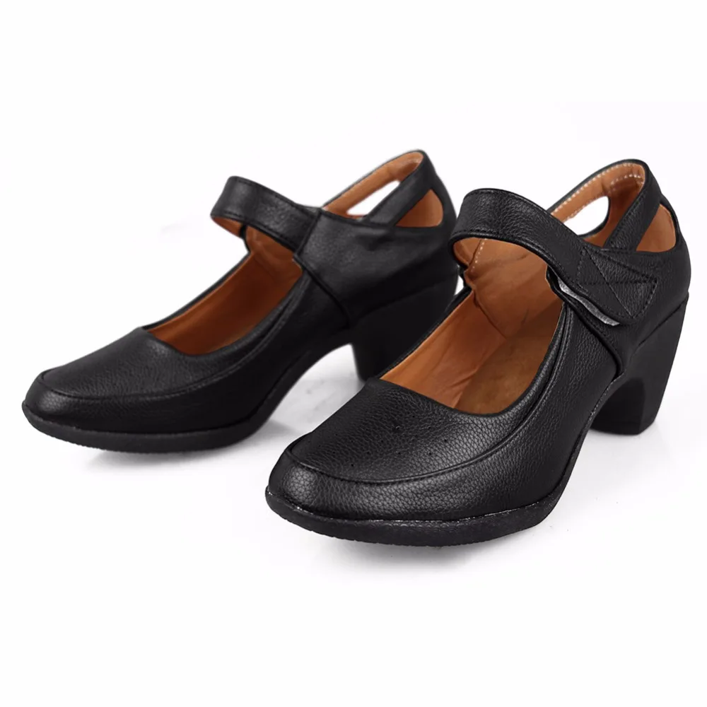Heel 5.5cm Leather Indoor/Outdoor Dance Shoes Latin Ballroom Salsa Dance Shoes SS6001 Free Shipping