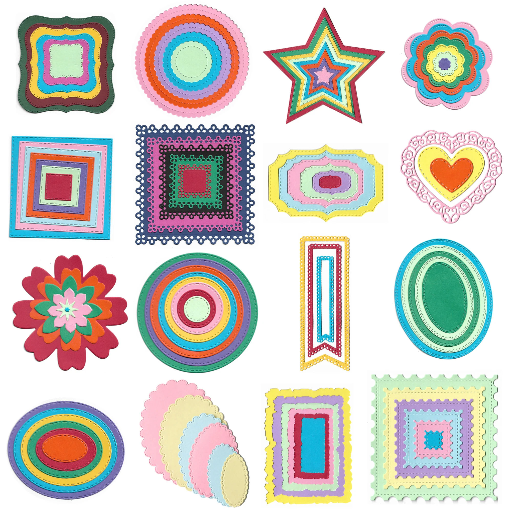Metal Cutting Dies Curves Border Frames Square DIY Scrapbooking Card Album Making Embossing Punch Craft Diecuts New 2019
Metal Cutting Dies Curves Border Frames Square DIY Scrapbooking Card Album Making Embossing Punch Craft Diecuts New 2019