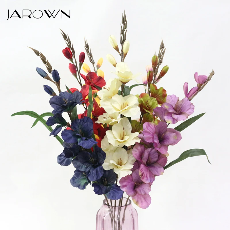 Искусственные цветы JAROWN, букет Орхидея, цветы из шелка, декоративные искусственные палатки для свадьбы, дома, стола, украшение, аксессуар
Искусственные цветы JAROWN, букет Орхидея, цветы из шелка, декоративные искусственные палатки для свадьбы, дома, стола, украшение, аксессуар