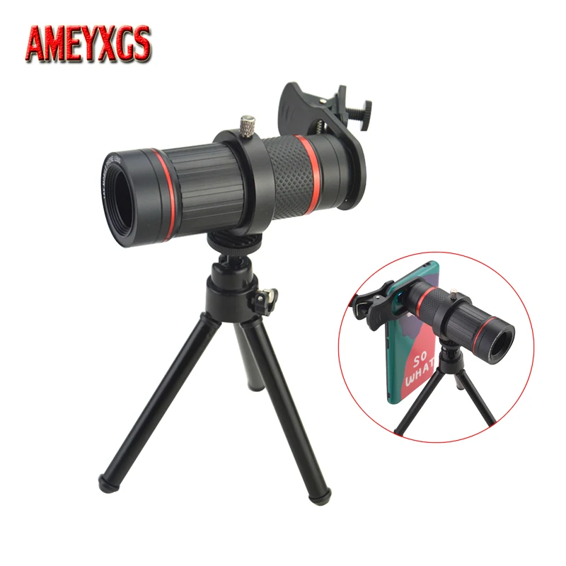18X HD Monocular Telescope Optical Zooming Clip Monocular Binoculars Telescope Universal Phone Adapter Waterproof Telescope
18X HD Monocular Telescope Optical Zooming Clip Monocular Binoculars Telescope Universal Phone Adapter Waterproof Telescope