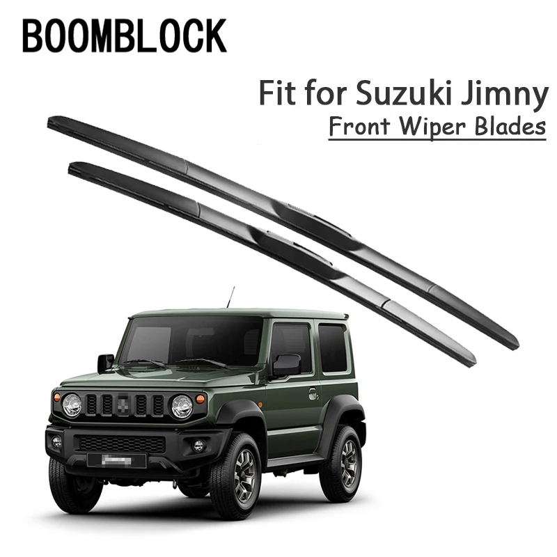 BOOMBLOCK 2PCS High Quality Front Windshield Wiper Blades For Suzuki Jimny 2007 2006 2005 2004-1998 Accessories
BOOMBLOCK 2PCS High Quality Front Windshield Wiper Blades For Suzuki Jimny 2007 2006 2005 2004-1998 Accessories