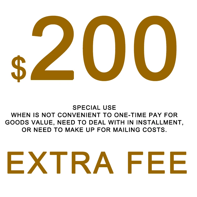 When it is not convenient to pay at one time, it is necessary to pay the product amount separately Don't use it for other purpos
When it is not convenient to pay at one time, it is necessary to pay the product amount separately Don't use it for other purpos