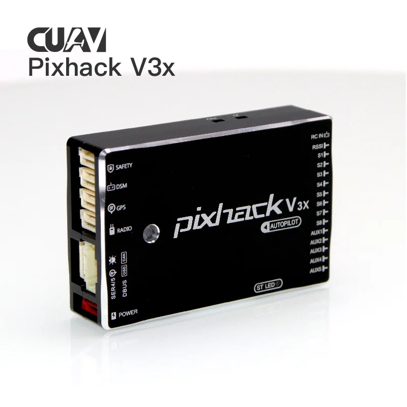 CUAV New Version PIXHACK V3X Autopilot Flight Controller for FPV RC Quadcopter Helicopter Drone Parts Whole Sale Drop 20%OFF
CUAV New Version PIXHACK V3X Autopilot Flight Controller for FPV RC Quadcopter Helicopter Drone Parts Whole Sale Drop 20%OFF