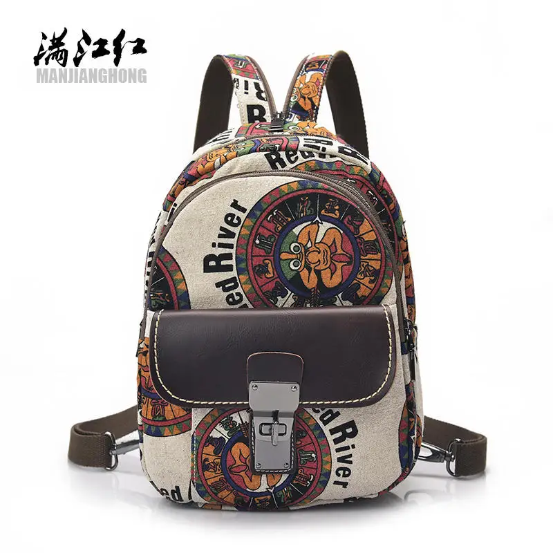 Fashion Women Backpack Cartoon Print Canvas Shoulder Student Bag For Teenage Girls Casual Small Women Travel Backpack Bag 1379
Fashion Women Backpack Cartoon Print Canvas Shoulder Student Bag For Teenage Girls Casual Small Women Travel Backpack Bag 1379