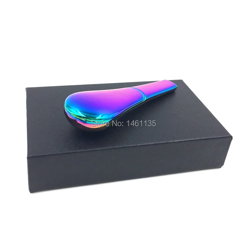 NEW ice blue spoon shape Detachable Metal Smoking Pipe TobaccoCaseSmoking weeds, cigarette pipes, and unique shapes of tobacco
NEW ice blue spoon shape Detachable Metal Smoking Pipe TobaccoCaseSmoking weeds, cigarette pipes, and unique shapes of tobacco