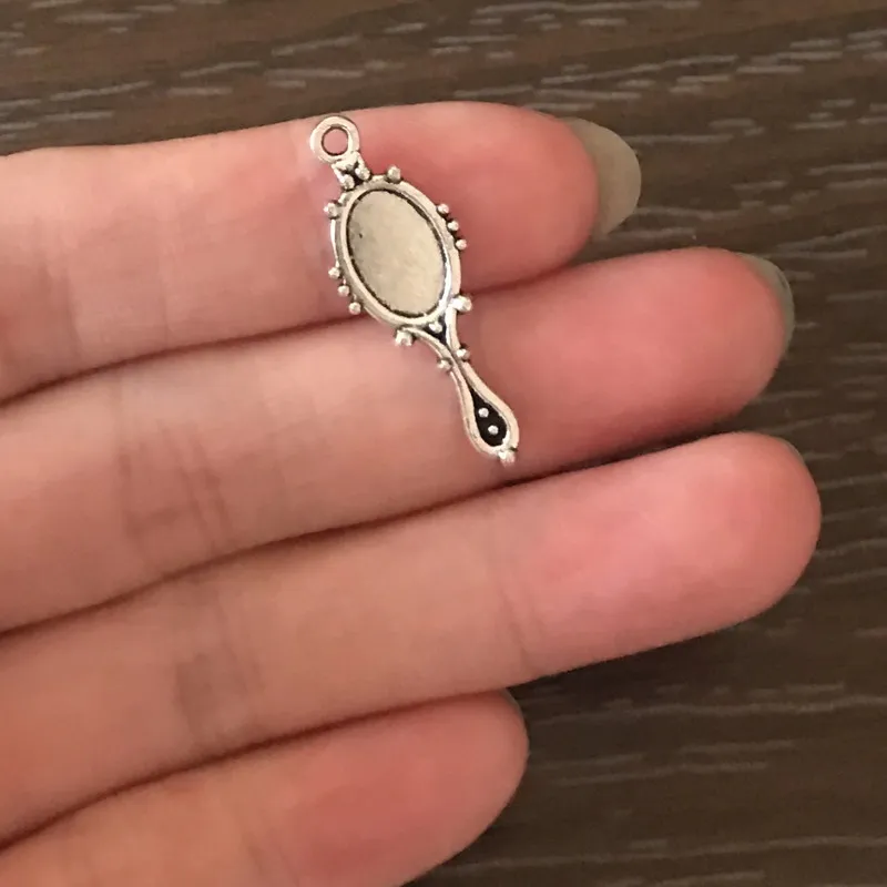 20PCS DIY Jewelry Making Mirror Charms Zinc Alloy Mirror Pendant Charm for Bracelets Necklaces Earrings Book Marks Key Chains
20PCS DIY Jewelry Making Mirror Charms Zinc Alloy Mirror Pendant Charm for Bracelets Necklaces Earrings Book Marks Key Chains