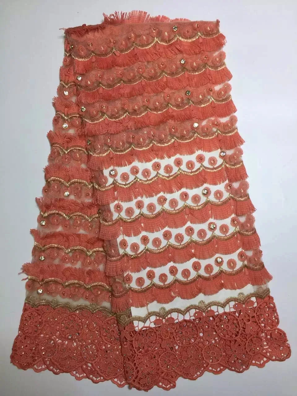 2017 Latest French Nigerian Laces Fabrics High Quality Tulle African Laces Fabric Wedding African French Tulle Lace K-DB1086 Red
2017 Latest French Nigerian Laces Fabrics High Quality Tulle African Laces Fabric Wedding African French Tulle Lace K-DB1086 Red