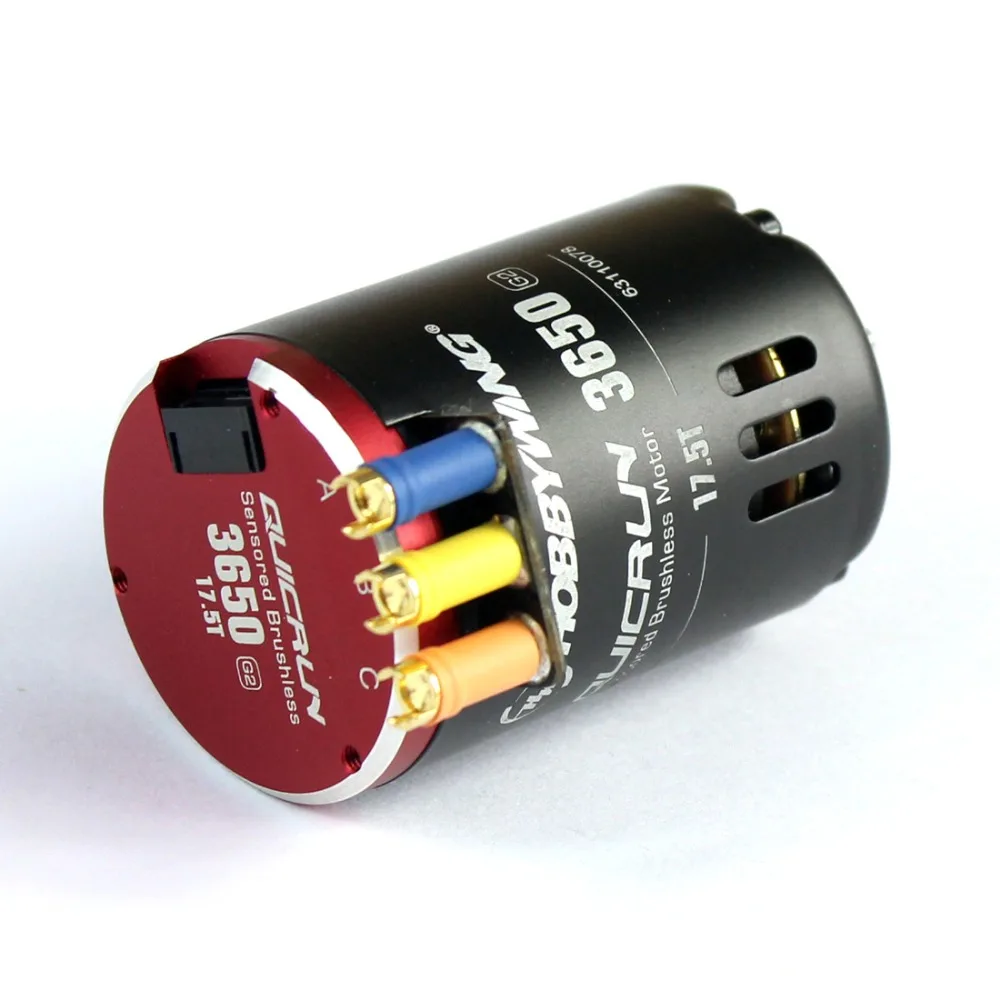 F17875/80 Hobbywing QUICRUN 3650, 6,5 T/8,5 T/10,5 T/13,5 T/17,5 T/21,5 T 2-3S Racing 1/10 Rc 
F17875/80 Hobbywing QUICRUN 3650, 6,5 T/8,5 T/10,5 T/13,5 T/17,5 T/21,5 T 2-3S Racing 1/10 Rc