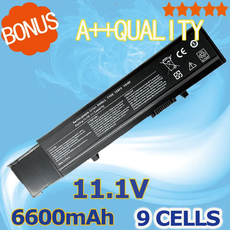 Аккумулятор 6600 мА · ч для Dell Vostro 3400 3500 3700 04GN0G 0TY3P4 4JK6R 7FJ92 CYDWV Y5XF9
Аккумулятор 6600 мА · ч для Dell Vostro 3400 3500 3700 04GN0G 0TY3P4 4JK6R 7FJ92 CYDWV Y5XF9