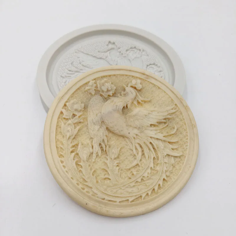 minsunbak Phoenix Silicone Mold DIY Cake Fondant Decoration tool Chocolate Gumpaste Mold
minsunbak Phoenix Silicone Mold DIY Cake Fondant Decoration tool Chocolate Gumpaste Mold