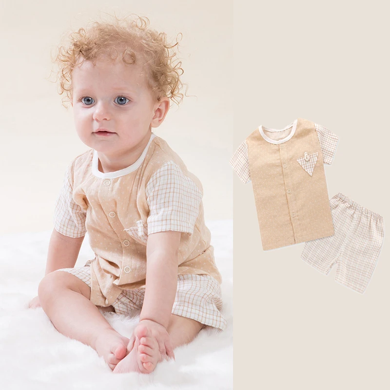 Baby Clothes Organic Cotton Baby Clothing Set carters Summer Top For Newborn Soft Gauze Tshirt baby boy girl Patchwork Short
Baby Clothes Organic Cotton Baby Clothing Set carters Summer Top For Newborn Soft Gauze Tshirt baby boy girl Patchwork Short