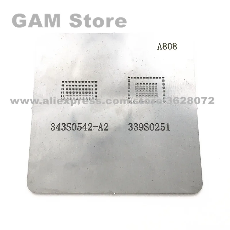 For iPad 2 Power IC 343S0542-A2 BGA Stencil for iPad 6 Air2 wifi IC 339S0251 BGA Reballing Pin Direct Heating Template 30pcs/lot
For iPad 2 Power IC 343S0542-A2 BGA Stencil for iPad 6 Air2 wifi IC 339S0251 BGA Reballing Pin Direct Heating Template 30pcs/lot