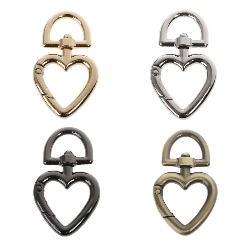 Fashion 1 Pc Heart Shape Metal Swivel Clasp Lanyard Snap Hook Spring Claw Clasps for DIY Craft Bag Replacement Accessories New
Fashion 1 Pc Heart Shape Metal Swivel Clasp Lanyard Snap Hook Spring Claw Clasps for DIY Craft Bag Replacement Accessories New