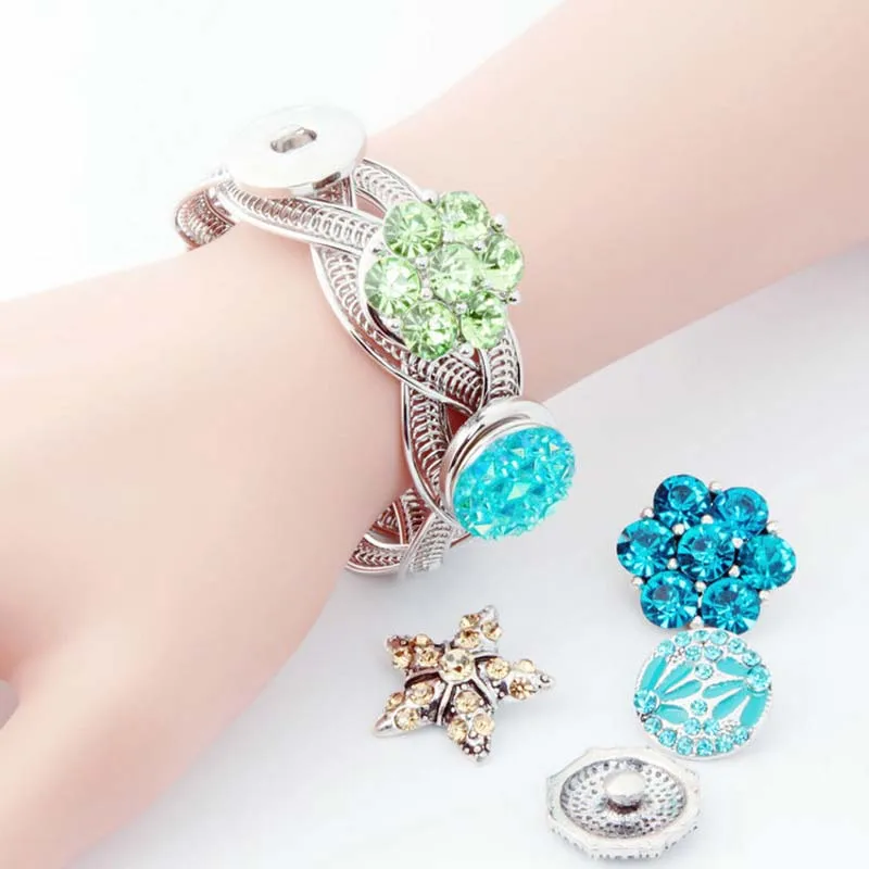 Newest Rock Punk Retro 276 Exaggerated 18mm Snap Button Bracelet Bangle Interchangeable Charm Jewelry For Women Men gift
Newest Rock Punk Retro 276 Exaggerated 18mm Snap Button Bracelet Bangle Interchangeable Charm Jewelry For Women Men gift