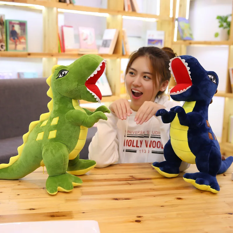 60/90 cm Big Size Soft Dinosaur Plush Toy For Children Cartoon Animals Jurassic Park Tyrannosaurus Stuffed Toy
60/90 cm Big Size Soft Dinosaur Plush Toy For Children Cartoon Animals Jurassic Park Tyrannosaurus Stuffed Toy