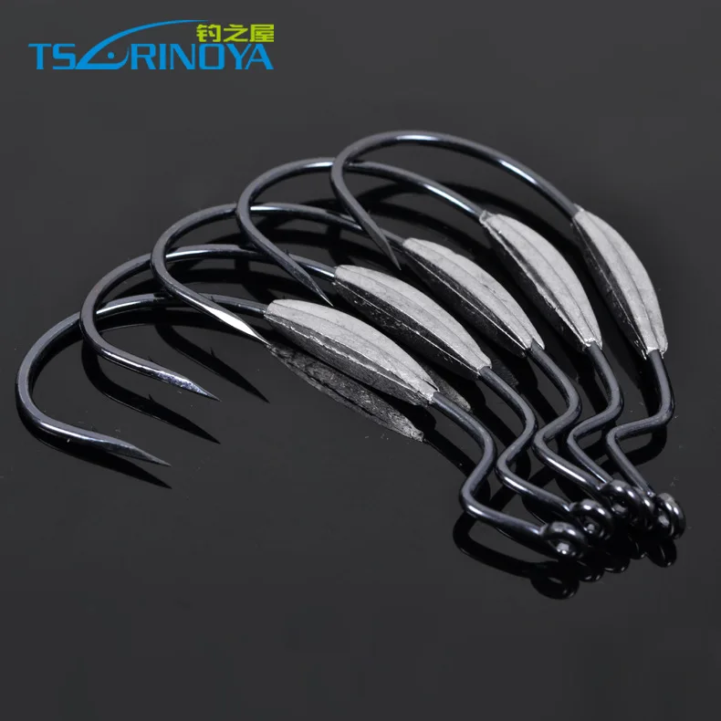 Trulinoya Barbed Fishing Hooks Carolina Florida Rigs Single Hooks 1#,2/0 10pcs/lot Fishing Tackle Free shipping
Trulinoya Barbed Fishing Hooks Carolina Florida Rigs Single Hooks 1#,2/0 10pcs/lot Fishing Tackle Free shipping