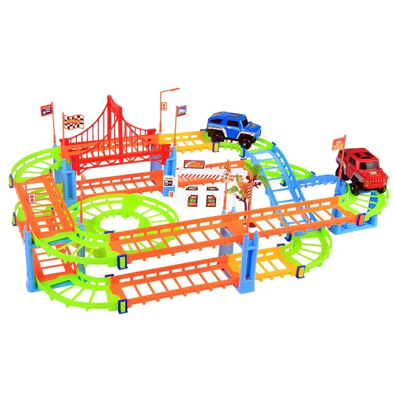 73 pcs DIY Universal Accessories for Railway Magic Race Track Educational Rail Car Toy Racing Tracks Car Kids For Toys Gifts
73 pcs DIY Universal Accessories for Railway Magic Race Track Educational Rail Car Toy Racing Tracks Car Kids For Toys Gifts