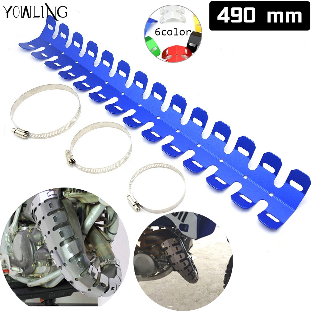 Exhaust Muffler Pipe Guard Protector Heat Shield For YAMAHA YZ WR SEROW TTR XT 250F 426F 450F 250X 250FX YZ250F YZ450F YZ250FX
Exhaust Muffler Pipe Guard Protector Heat Shield For YAMAHA YZ WR SEROW TTR XT 250F 426F 450F 250X 250FX YZ250F YZ450F YZ250FX