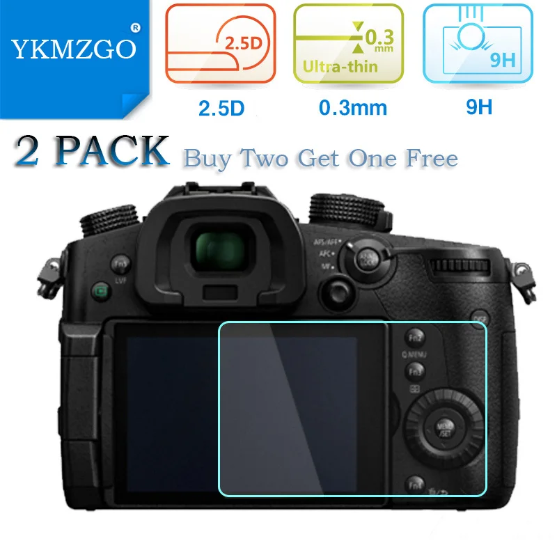 Закаленное стекло для экрана Panasonic LUMIX GF2 GF3 GF5 / ZS60 GM1 TZ80 TZ90 TZ100 GF7 GF8 GF9 GF10 LX15 2